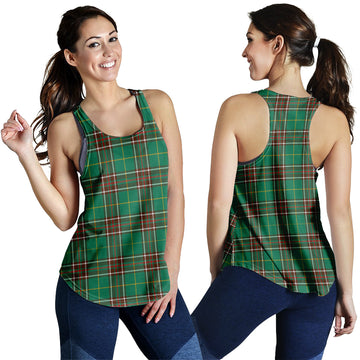 Newfoundland And Labrador Province Canada Tartan Women Racerback Tanks