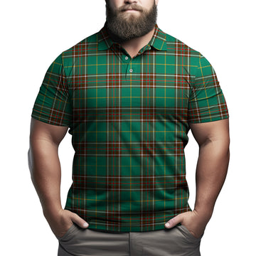 Newfoundland And Labrador Province Canada Tartan Mens Polo Shirt