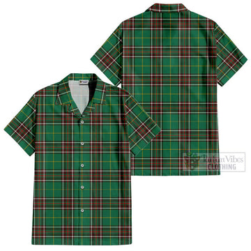 Newfoundland And Labrador Province Canada Tartan Cotton Hawaiian Shirt