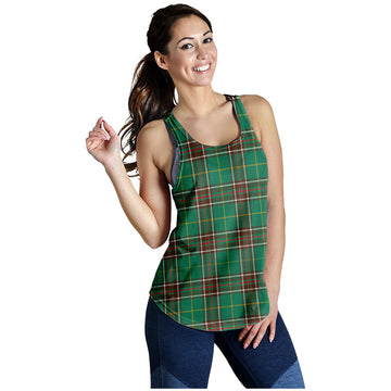 Newfoundland And Labrador Province Canada Tartan Women Racerback Tanks