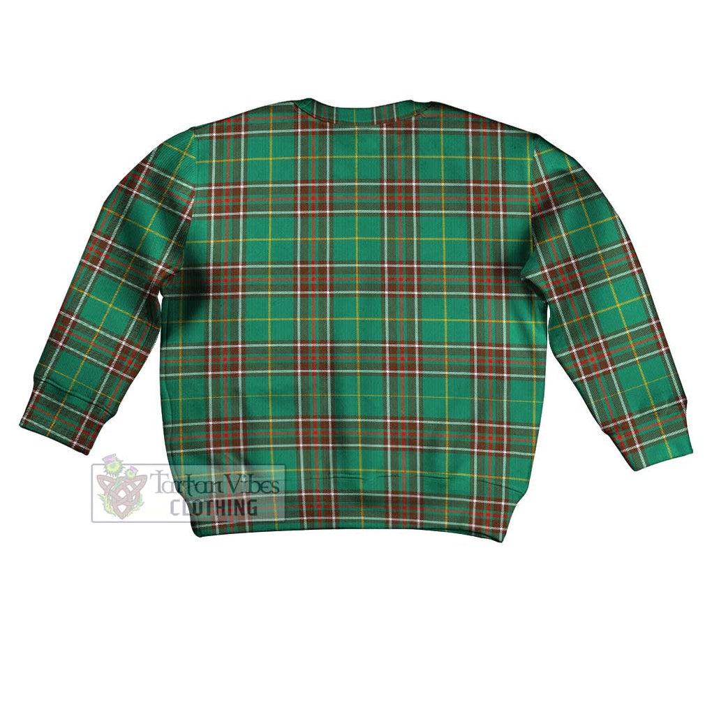 Tartan Vibes Clothing Newfoundland And Labrador Province Canada Tartan Kid Ugly Sweater