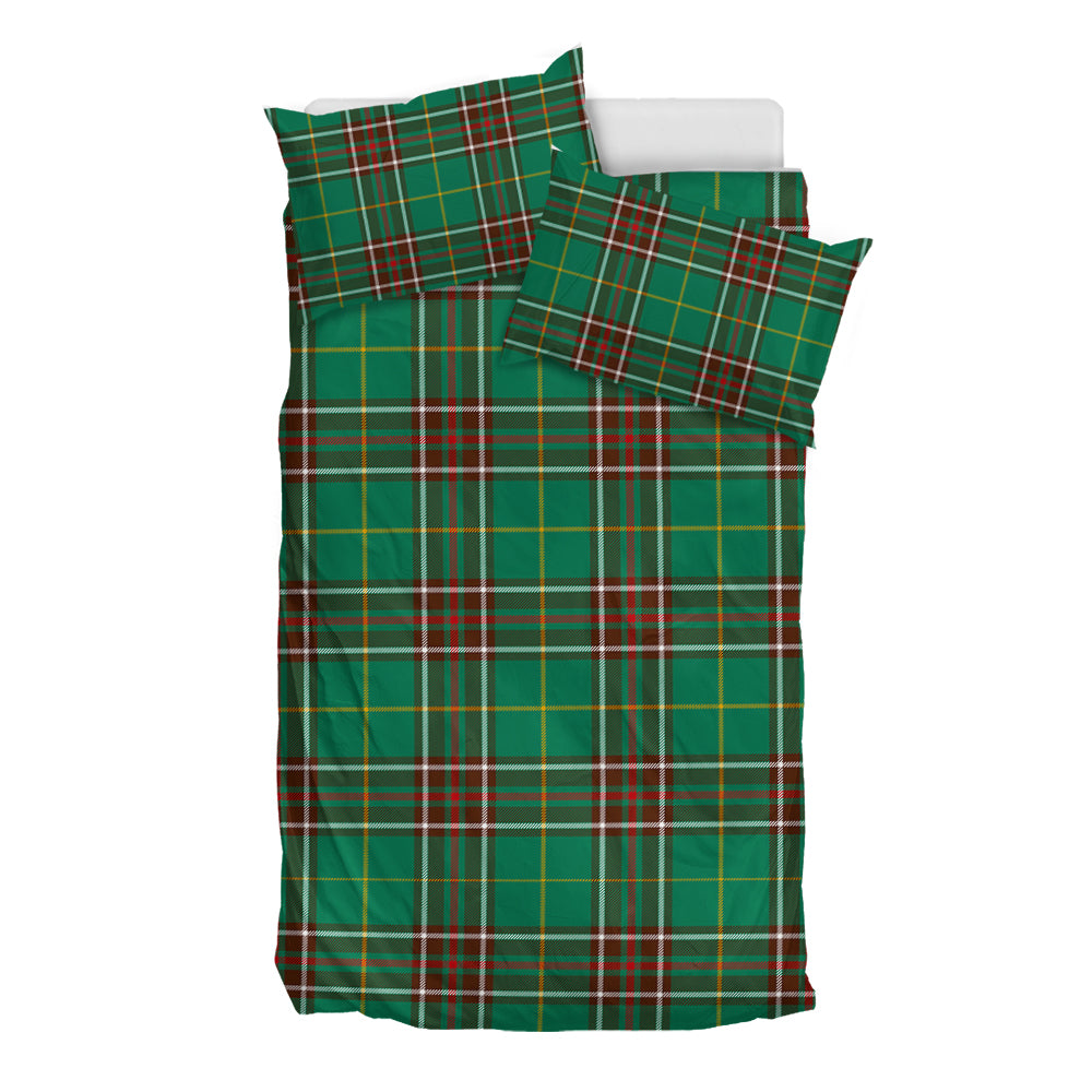 newfoundland-and-labrador-province-canada-tartan-bedding-set