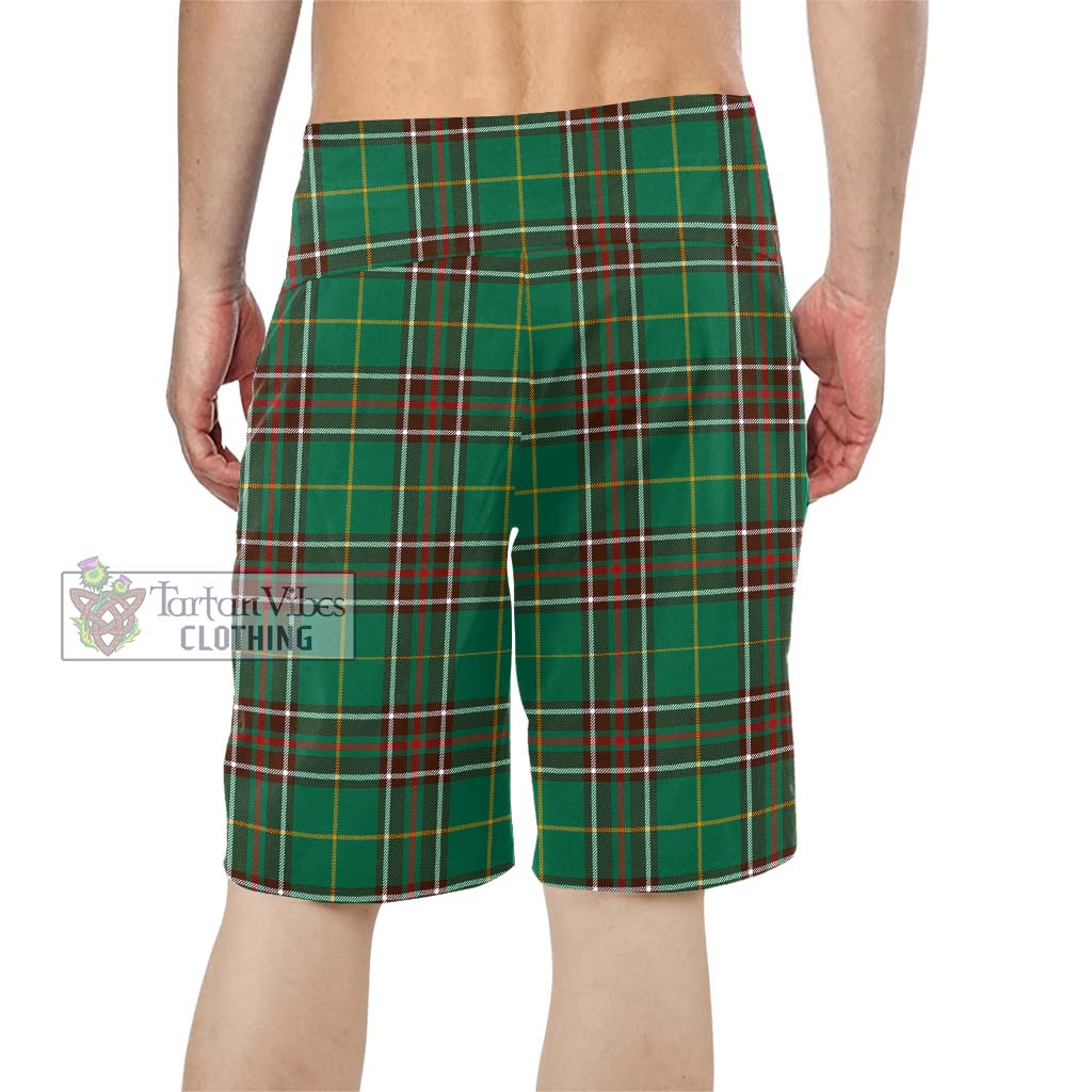 Newfoundland And Labrador Province Canada Tartan Men's Board Shorts - Tartan Vibes Clothing