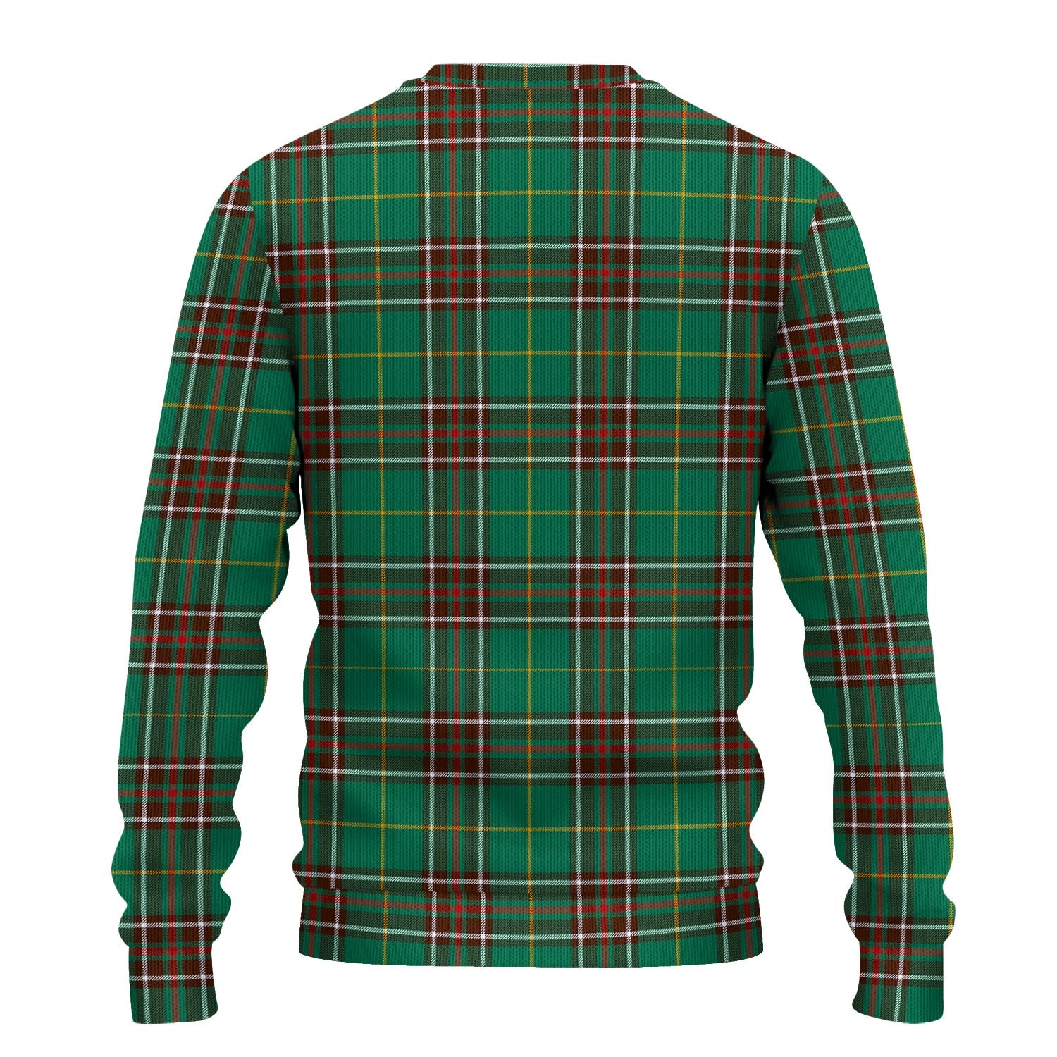 Newfoundland And Labrador Province Canada Tartan Knitted Sweater - Tartanvibesclothing