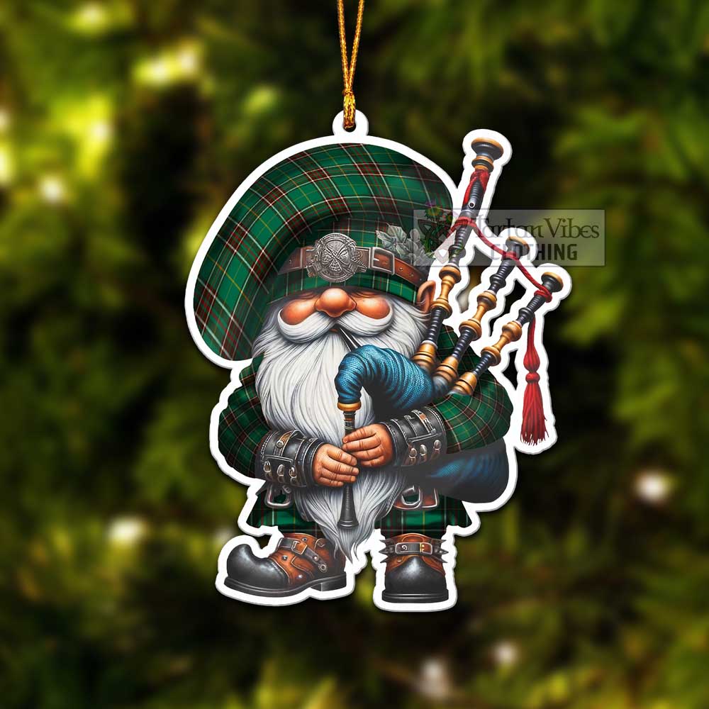 Tartan Vibes Clothing Newfoundland And Labrador Province Canada Tartan Badpiper Gnome Christmas Ornament