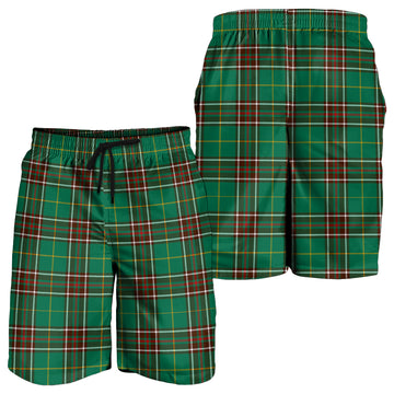 Newfoundland And Labrador Province Canada Tartan Mens Shorts