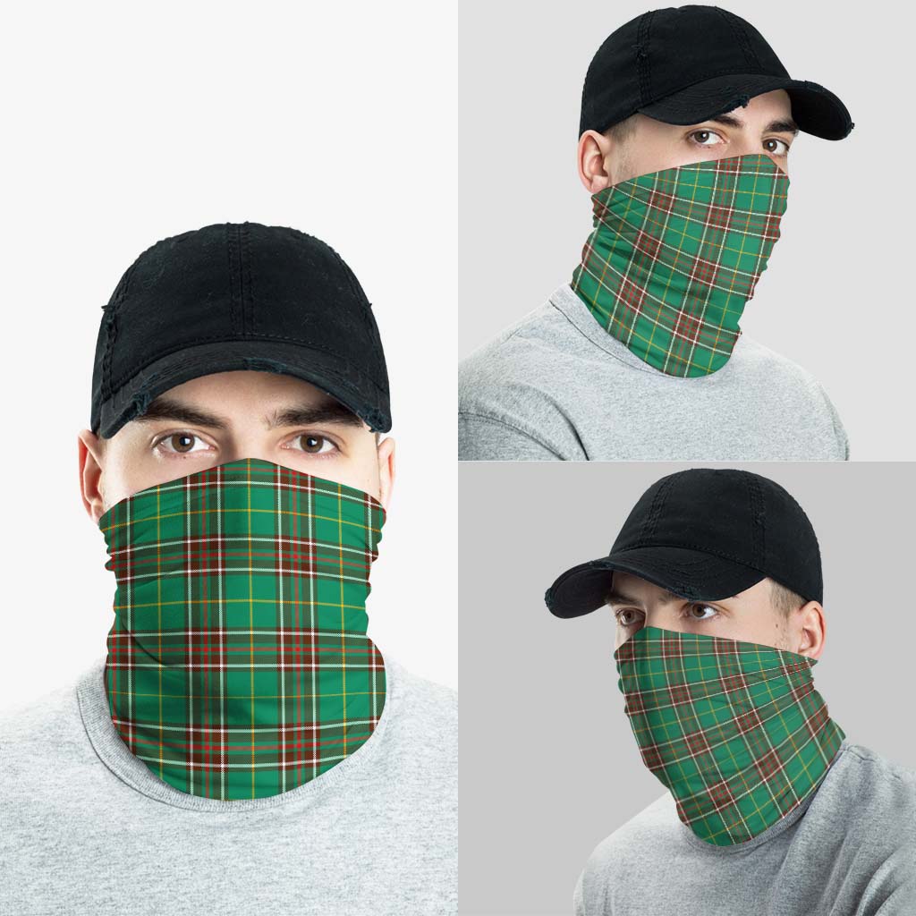 Newfoundland And Labrador Province Canada Tartan Neck Gaiters, Tartan Bandanas, Tartan Head Band