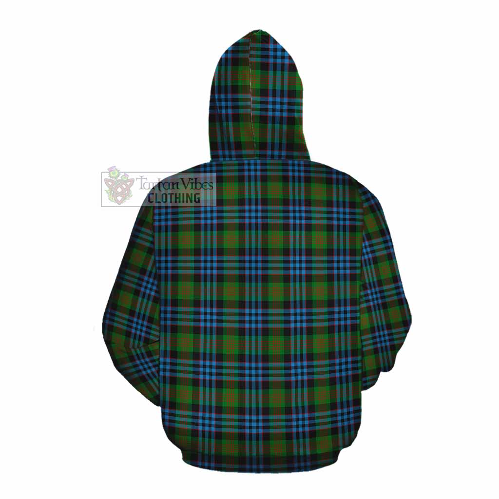 Tartan Vibes Clothing Newlands Tartan Cotton Hoodie with Family Crest DNA In Me Style