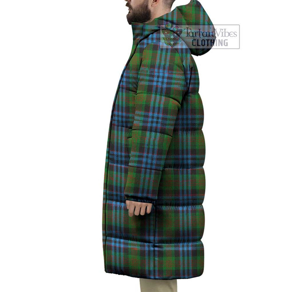 Tartan Vibes Clothing Newlands Tartan Long Down Jacket