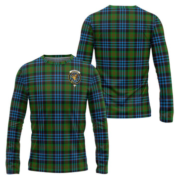 Newlands Tartan Long Sleeve T-Shirt with Family Crest