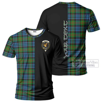 Newlands Tartan T-Shirt with Family Crest and Half Of Me Style