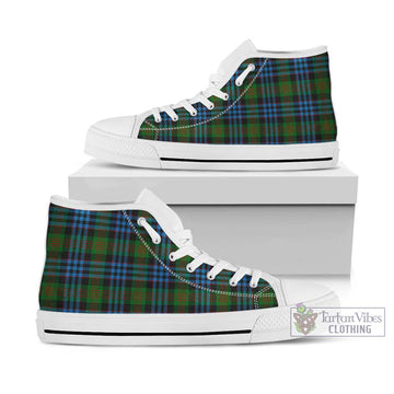 Newlands Tartan High Top Shoes