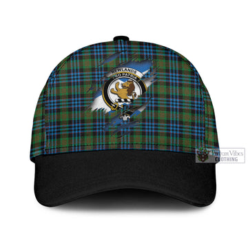 Newlands Tartan Classic Cap with Family Crest In Me Style