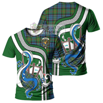 Newlands Tartan T-Shirt with Epic Bagpipe Style