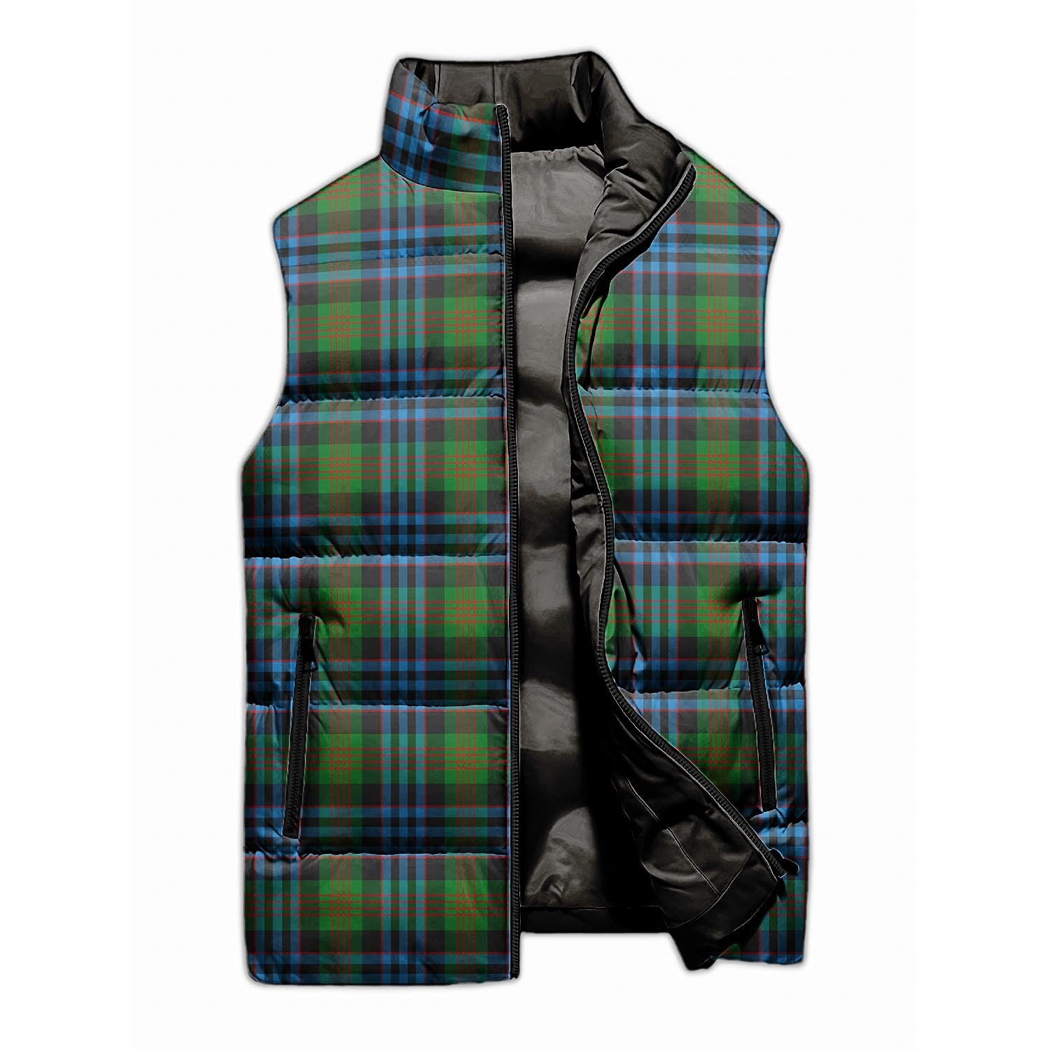 Newlands of Lauriston Tartan Sleeveless Puffer Jacket - Tartanvibesclothing