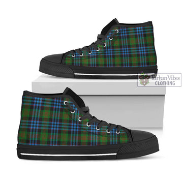 Newlands Tartan High Top Shoes