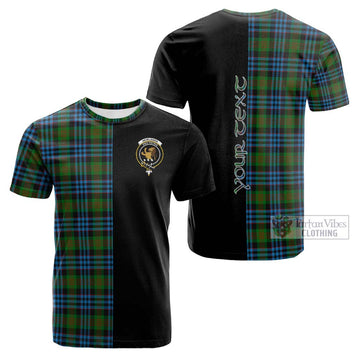 Newlands Tartan Cotton T-shirt with Family Crest and Half Of Me Style