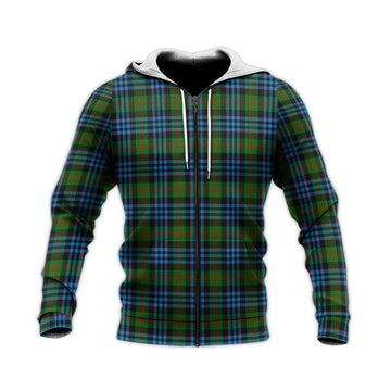 Newlands of Lauriston Tartan Knitted Hoodie