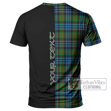 Newlands Tartan T-Shirt with Family Crest and Half Of Me Style