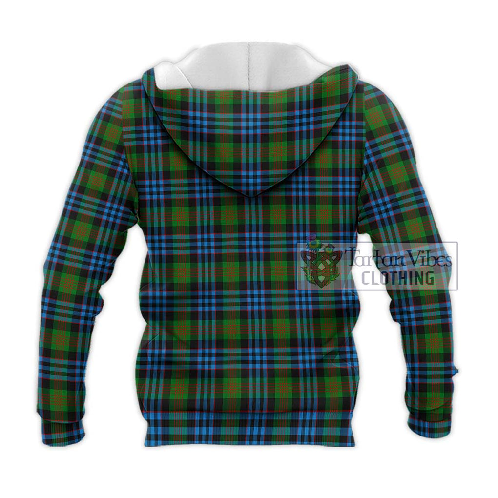 Newlands Tartan Knitted Hoodie with Family Crest DNA In Me Style - Tartanvibesclothing Shop