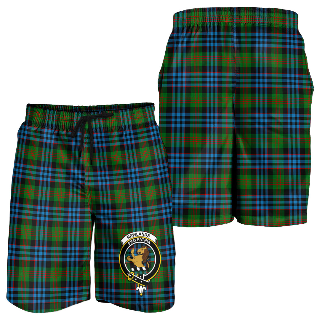 newlands-of-lauriston-tartan-mens-shorts-with-family-crest