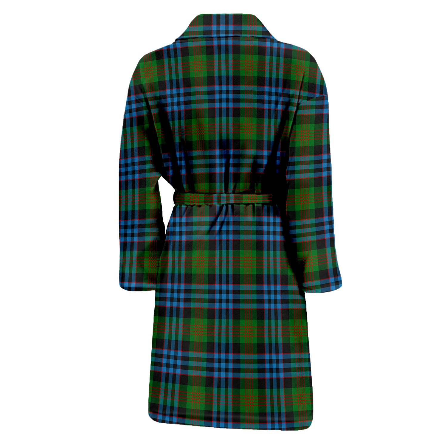 Newlands Tartan Bathrobe with Family Crest - Tartan Vibes Clothing