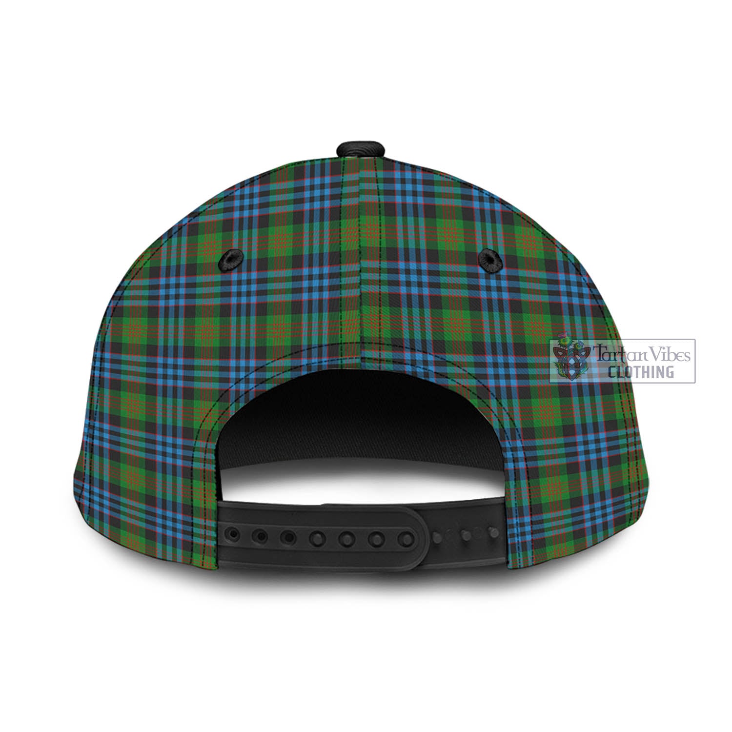 Tartan Vibes Clothing Newlands of Lauriston Tartan Classic Cap with Family Crest In Me Style