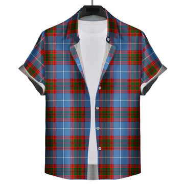 Newton Tartan Short Sleeve Button Down Shirt