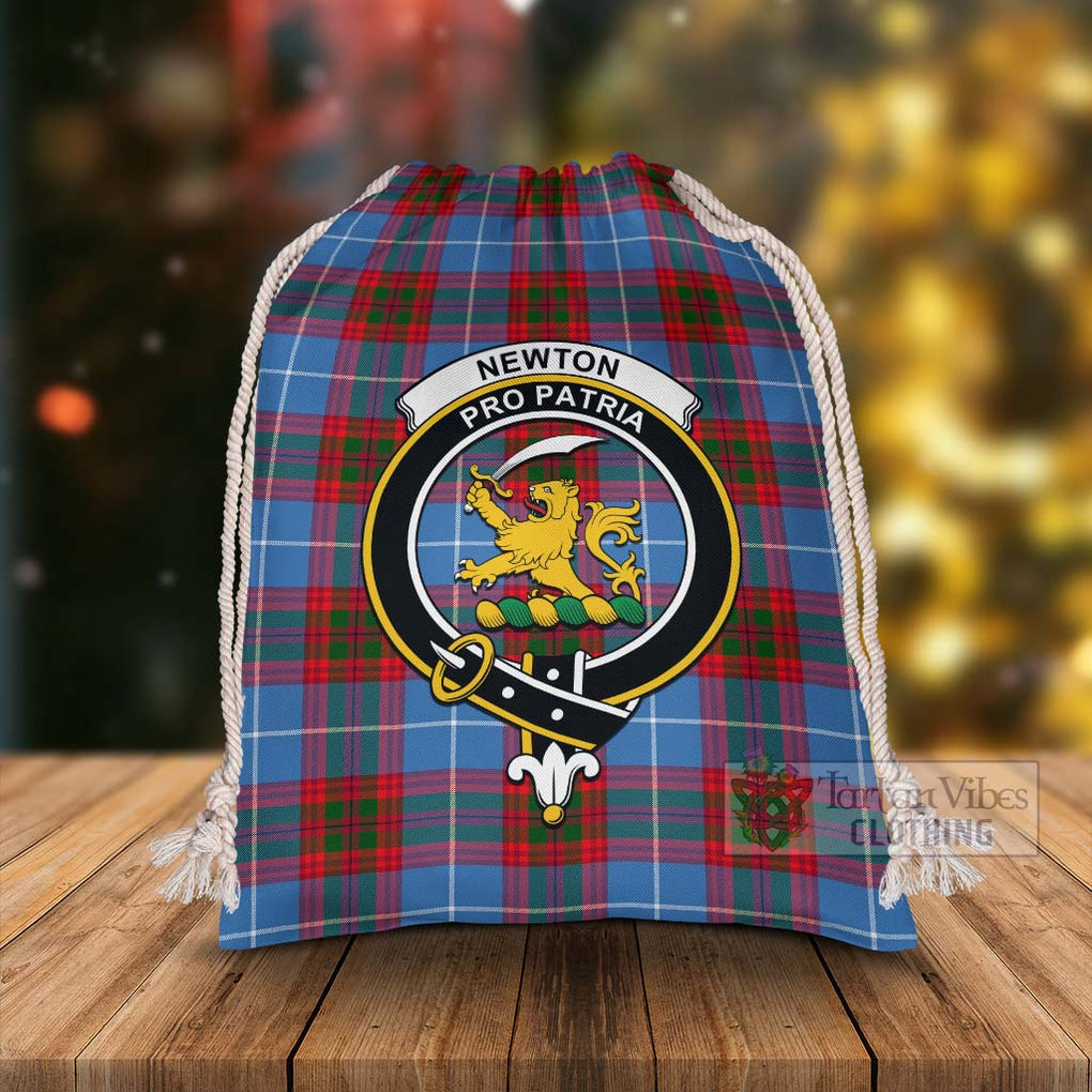 Tartan Vibes Clothing Newton Tartan Christmas Santa's Bag with Family Crest