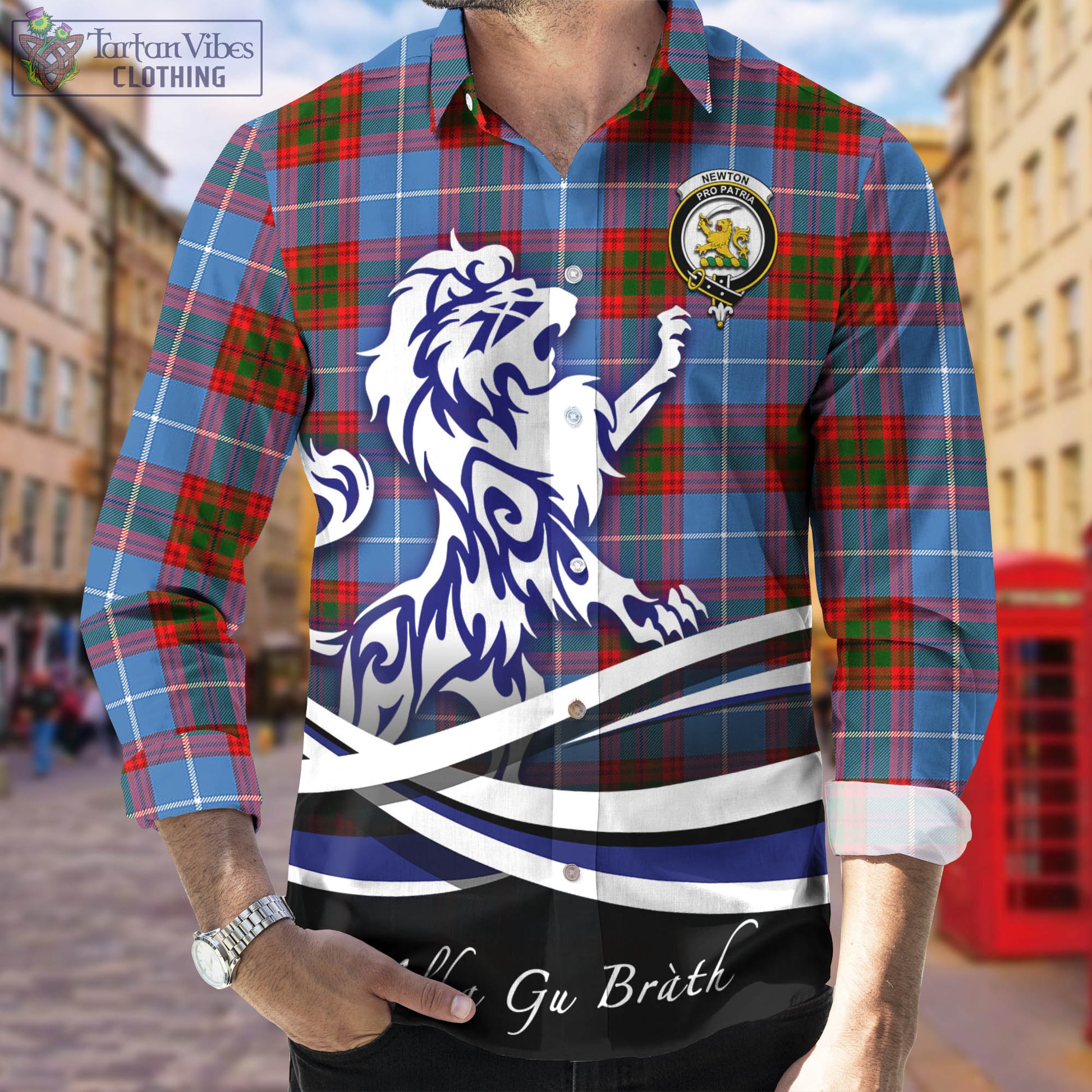 newton-tartan-long-sleeve-button-up-shirt-with-alba-gu-brath-regal-lion-emblem