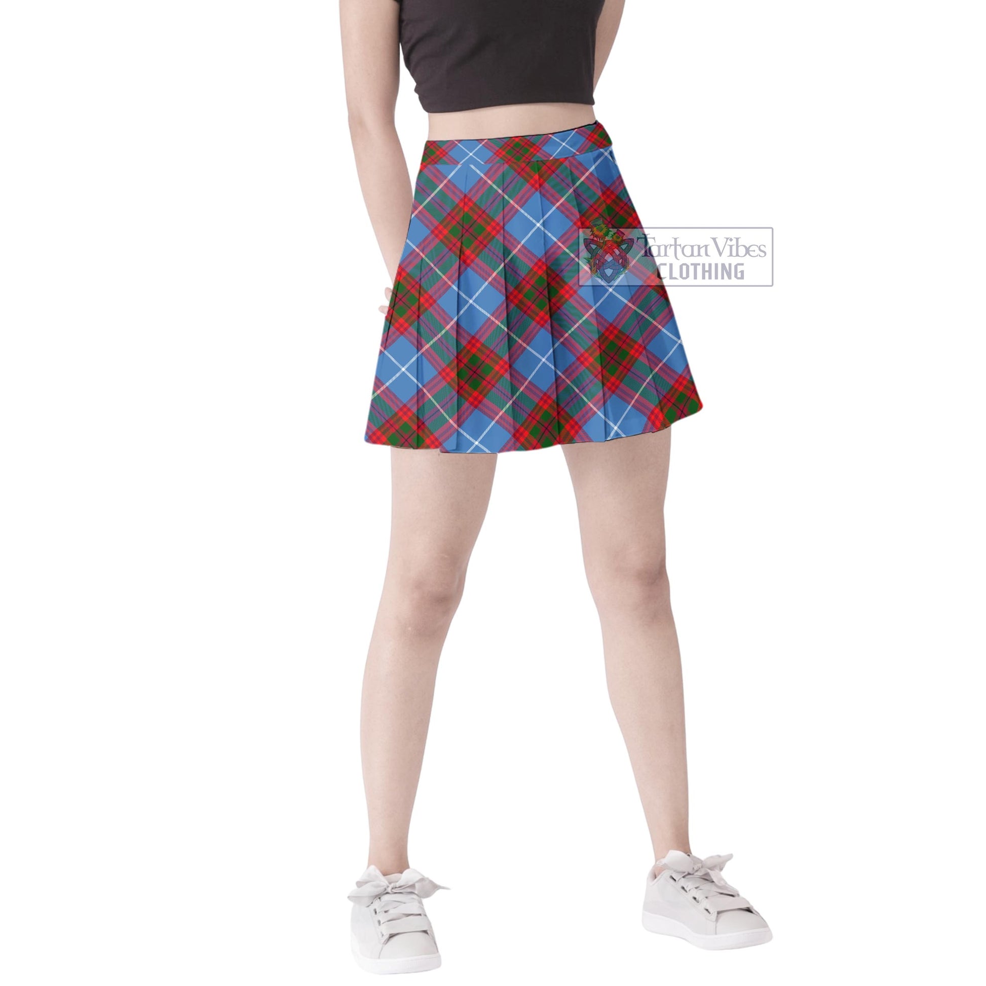 Tartan Vibes Clothing Newton Tartan Women's Plated Mini Skirt