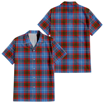 Newton Tartan Short Sleeve Button Down Shirt