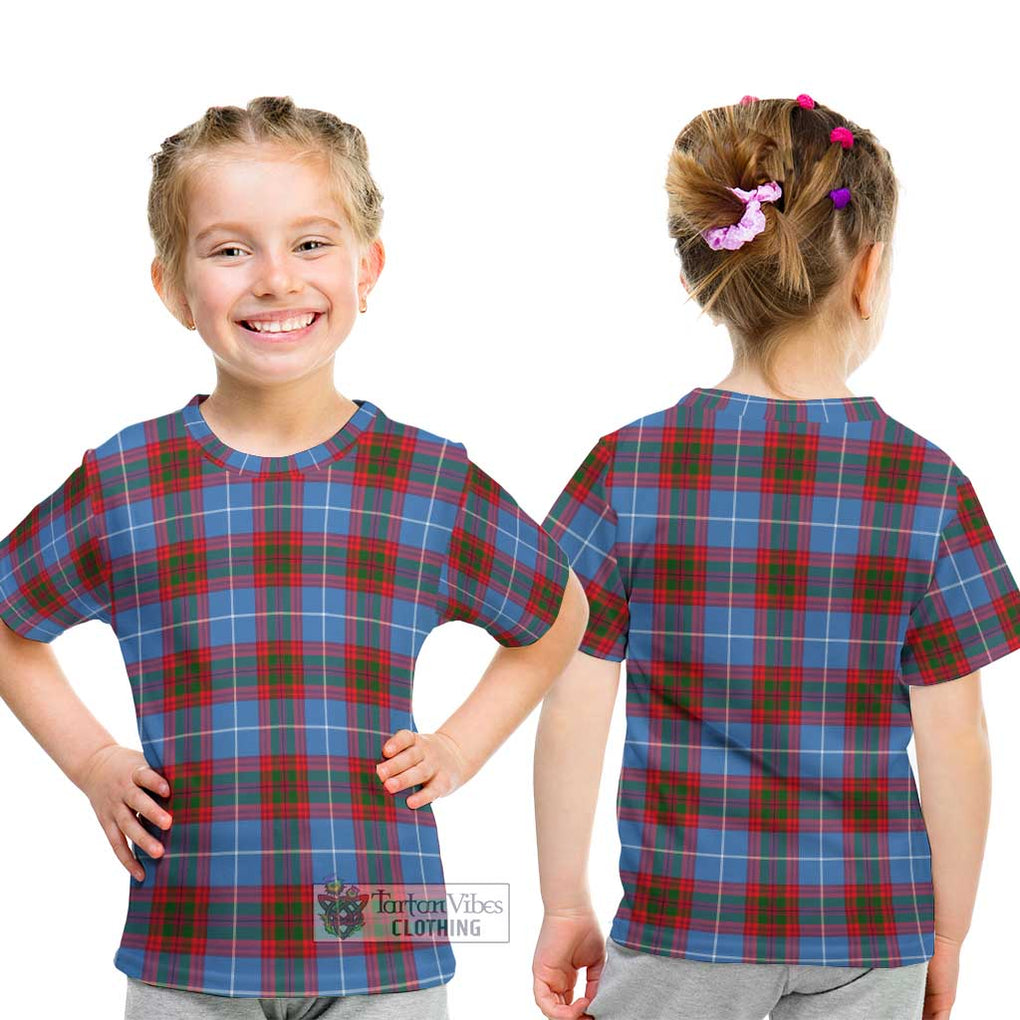 Newton Tartan Kid T-Shirt - Tartanvibesclothing Shop