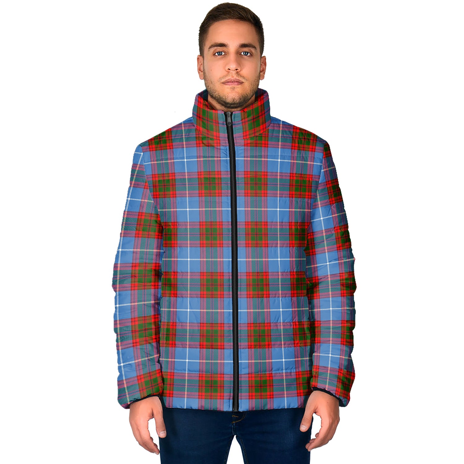 Newton Tartan Padded Jacket - Tartan Vibes Clothing