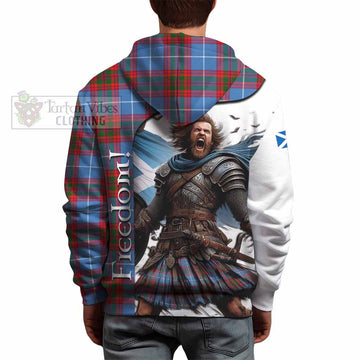 Newton Crest Tartan Hoodie Inspired by the Freedom of Scottish Warrior