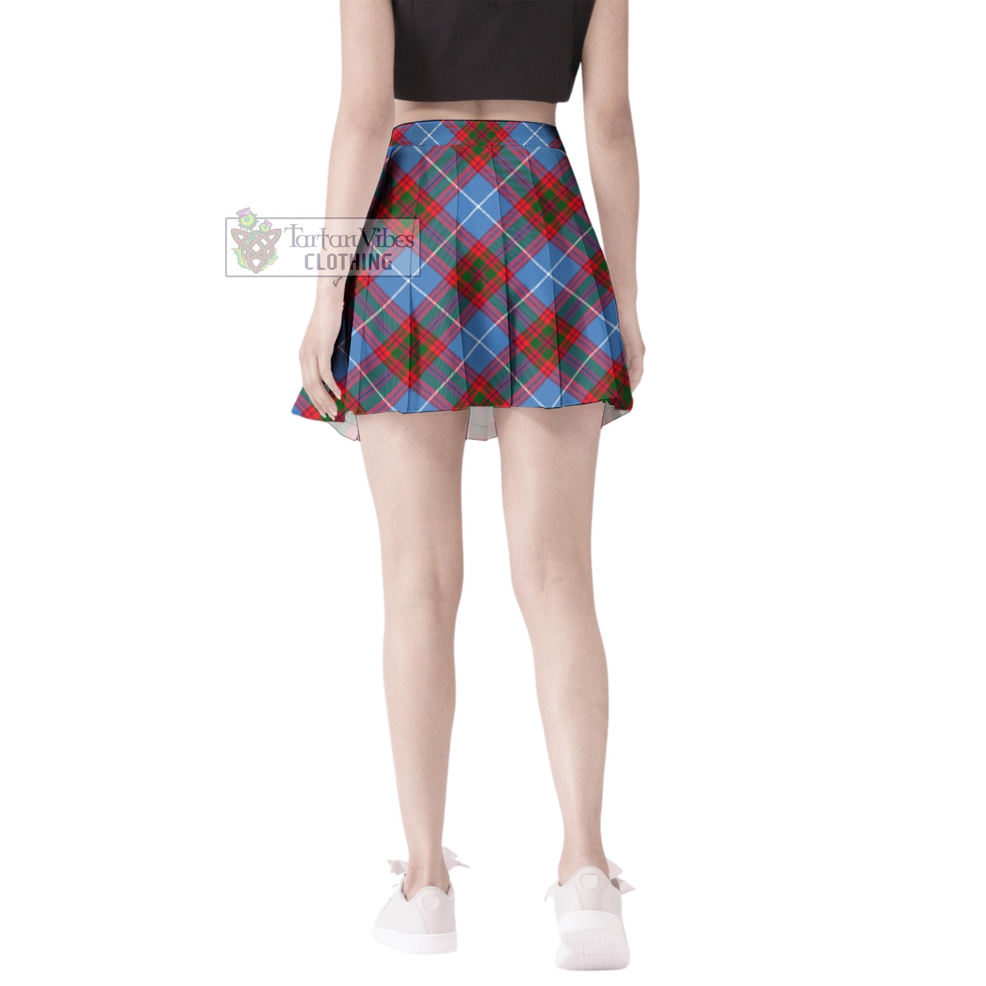 Tartan Vibes Clothing Newton Tartan Women's Plated Mini Skirt