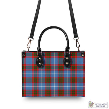 Newton Tartan Luxury Leather Handbags - Tartan Vibes Clothing