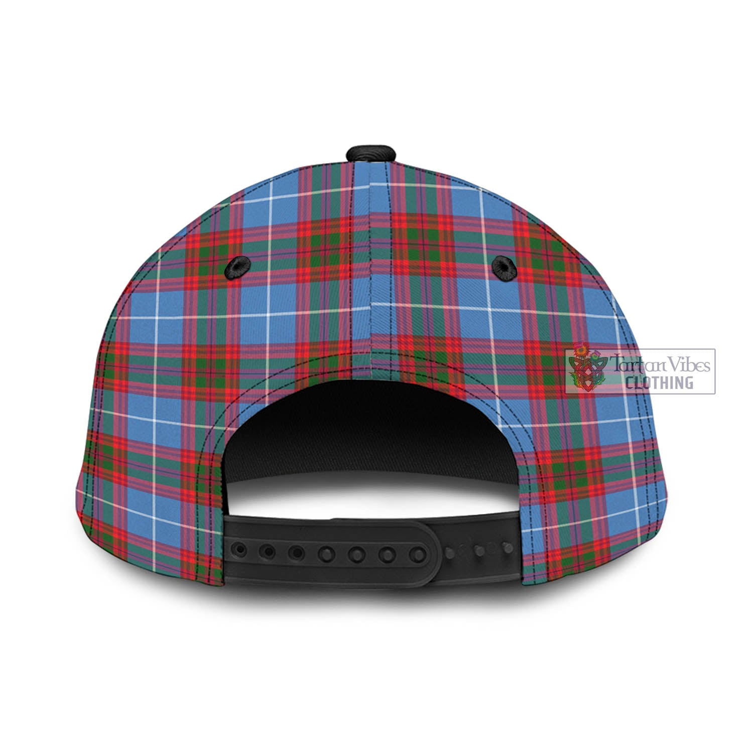 Tartan Vibes Clothing Newton Tartan Classic Cap with Family Crest In Me Style