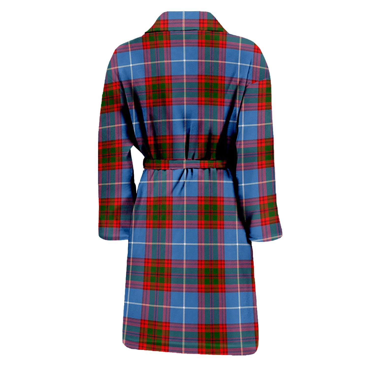 Newton Tartan Bathrobe with Family Crest - Tartan Vibes Clothing