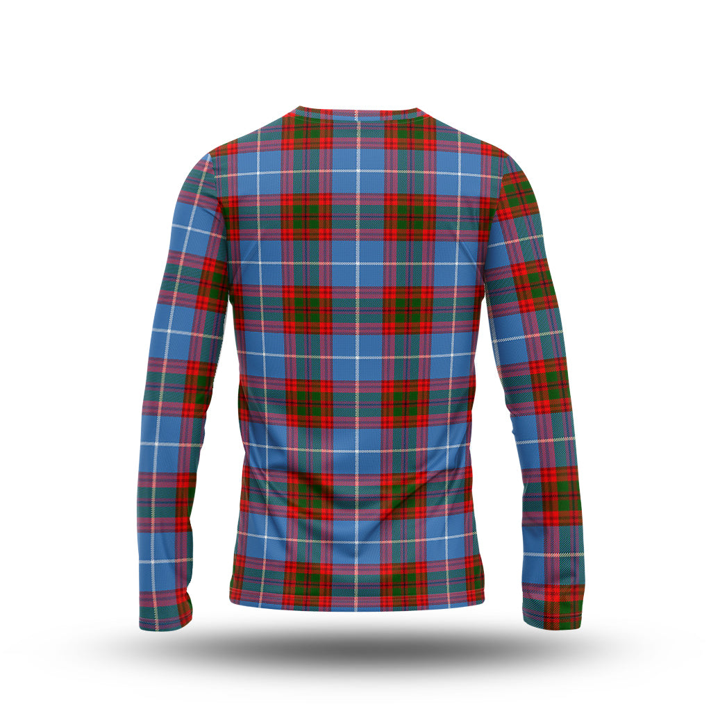 newton-tartan-long-sleeve-t-shirt-with-family-crest