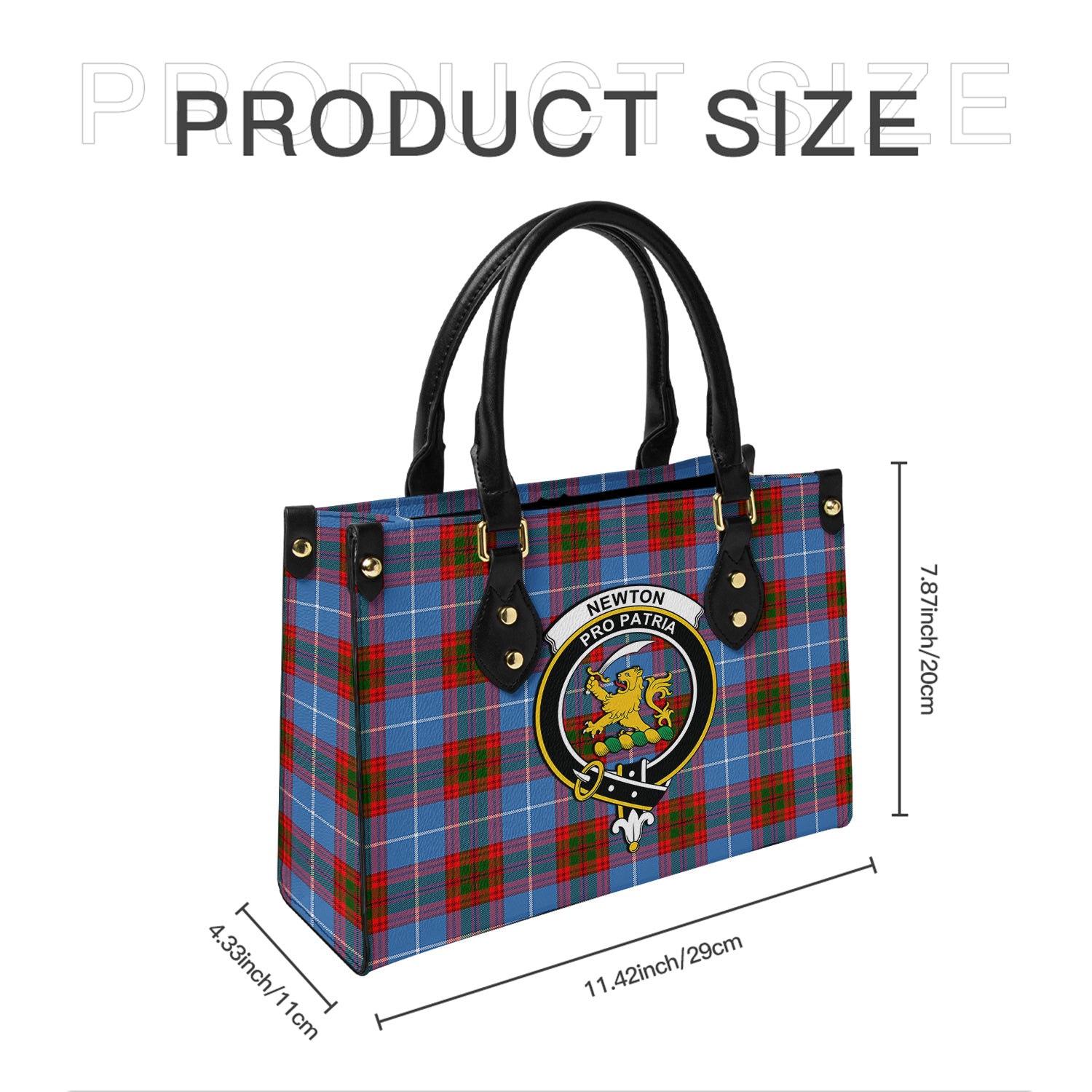 newton-tartan-leather-bag-with-family-crest