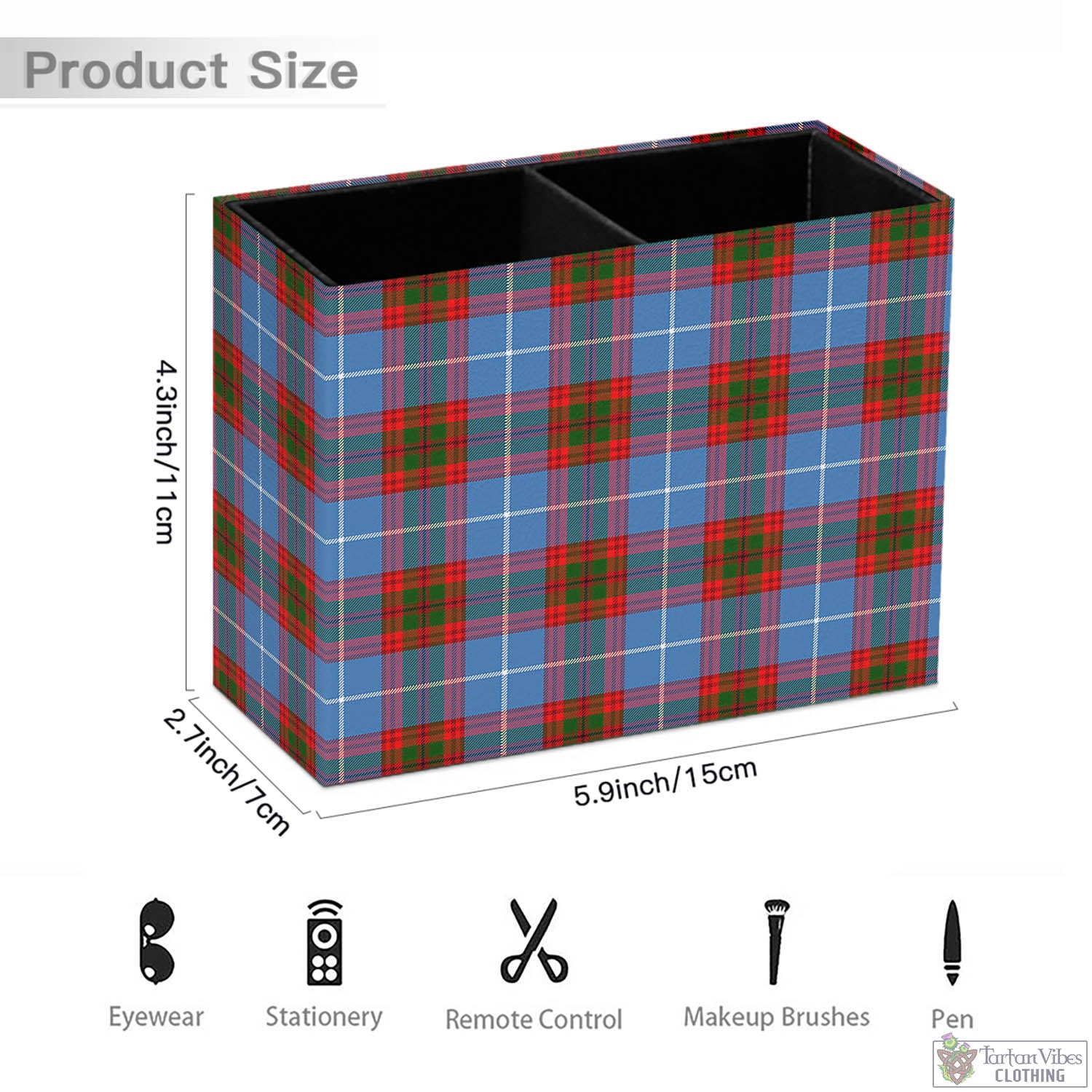 Tartan Vibes Clothing Newton Tartan Pen Holder