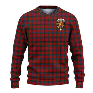 Nicolson Tartan Ugly Sweater with Family Crest