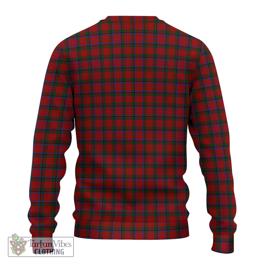 Nicolson Tartan Knitted Sweater with Family Crest DNA In Me Style - Tartanvibesclothing Shop