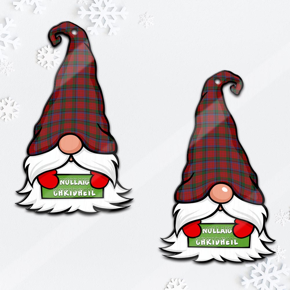 Nicolson Gnome Christmas Ornament with His Tartan Christmas Hat - Tartan Vibes Clothing