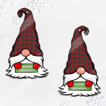 Nicolson Gnome Christmas Ornament with His Tartan Christmas Hat