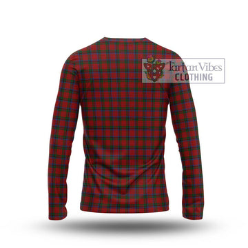 Nicolson Tartan Long Sleeve T-Shirt with Family Crest DNA In Me Style