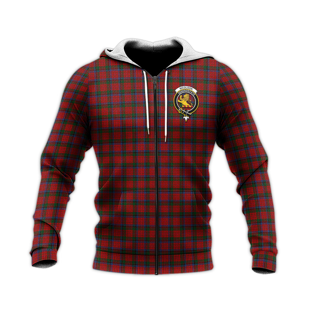 nicolson-tartan-knitted-hoodie-with-family-crest