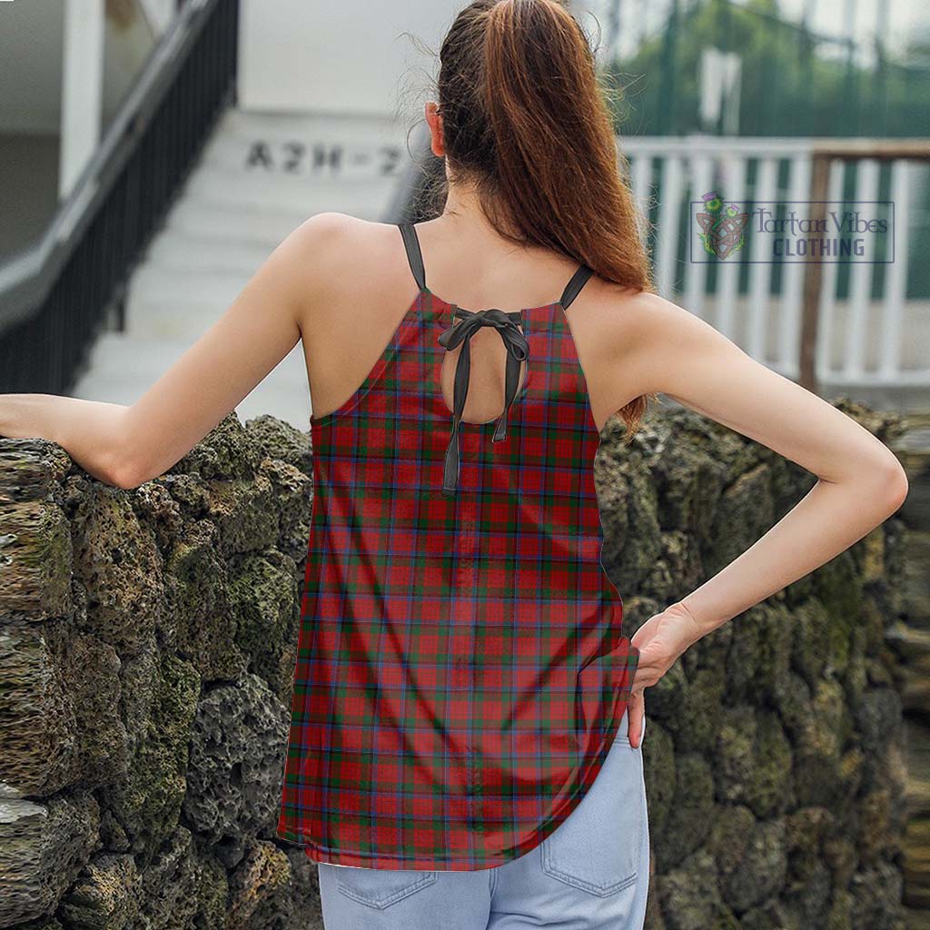 Tartan Vibes Clothing Nicolson Tartan Loose Halter Neck Camisole