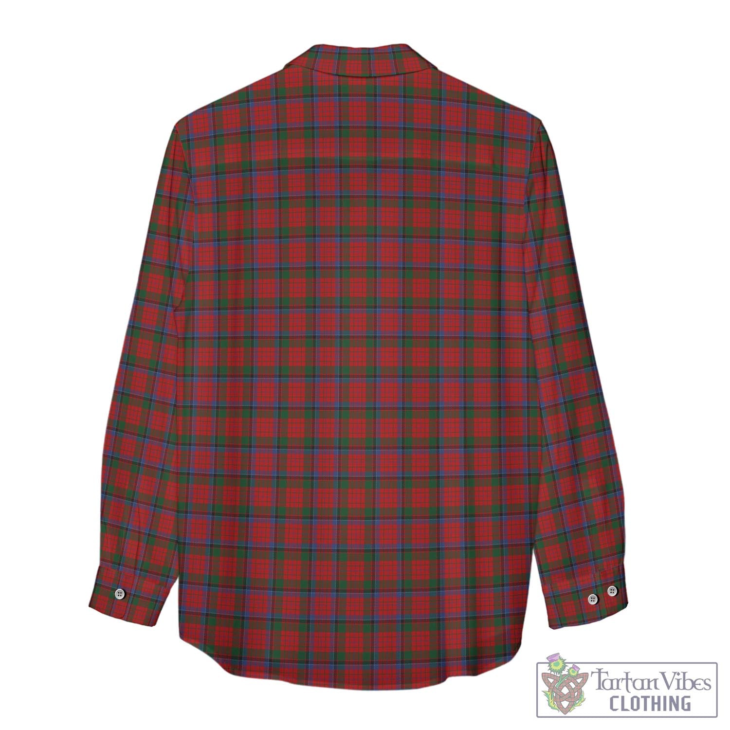 Tartan Vibes Clothing Nicolson Tartan Womens Casual Shirt with Family Crest